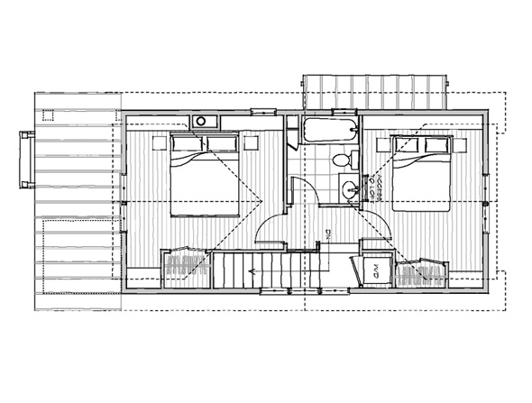 The Alder Cottage Two - Upper Level